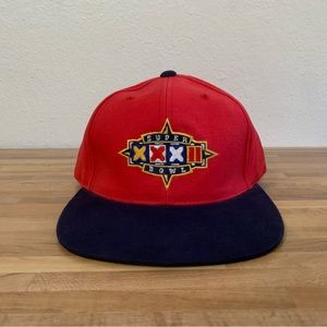 Vintage 1998 NFL Football Super Bowl XXXII Sports Specialties Leather Strap